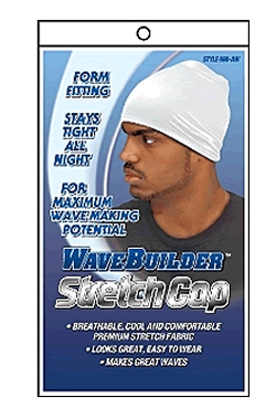 WaveBuilder Stretch Cap #698 White