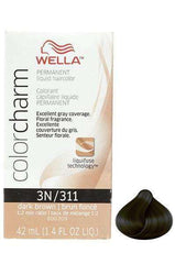 Wella Color Charm Permanent Liquid Hair Color - 3N/311 Dark Brown