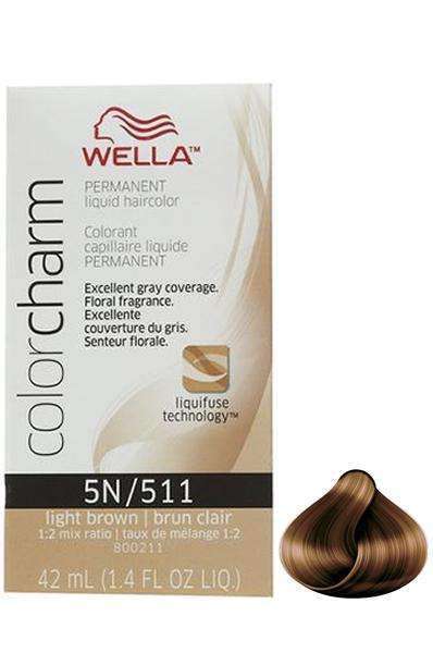 Wella Color Charm Permanent Liquid Hair Color - 5N/511 Light Brown