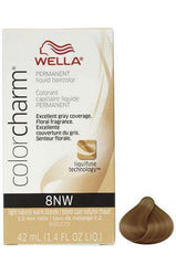 Wella Color Charm Permanent Liquid Hair Color - 8NW Light Natural Warm Blonde