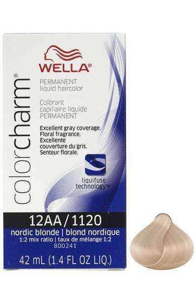 Wella Color Charm Permanent Liquid Hair Color - 12AA/1120 Nordic Blonde