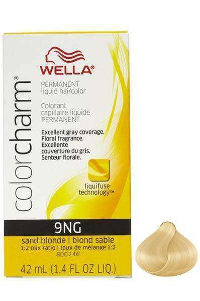 Wella Color Charm Permanent Liquid Hair Color - 9NG Sand Blonde