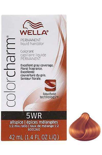 Wella Color Charm Permanent Liquid Hair Color - 5WR All Spice