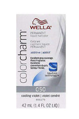 Wella Color Charm Permanent Liquid Hair Color Additive - 050 Cooling Violet