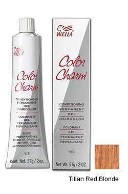 Wella Color Charm Gel Permanent Hair Color - 8RG/729 Titian Red Blonde