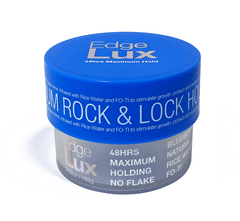 Lux Collection Edge Lux 48 Hour Maximum Hold Hair Gel Tamer 3.5oz - Blueberry