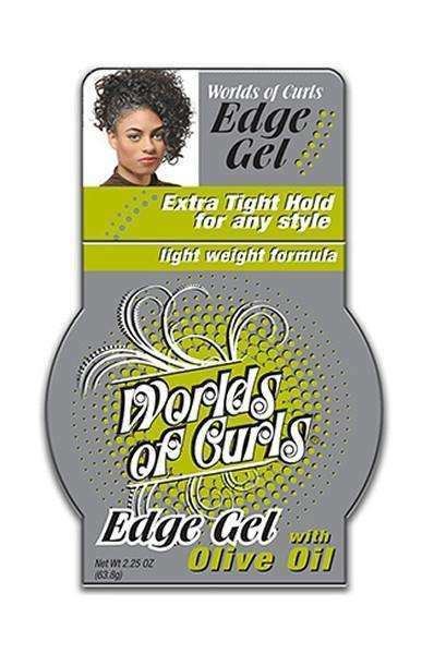 World Of Curls Edge Gel w/ Olive Oil