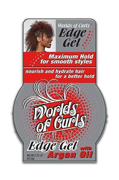 World Of Curls Edge Gel w/ Argan Oil