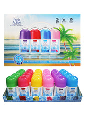 Wokali Fresh Active Natural Crystal Rollerball Deodorant Display
