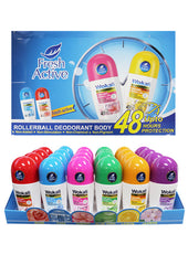 Wokali Perfumed Rollerball Deodorant Display