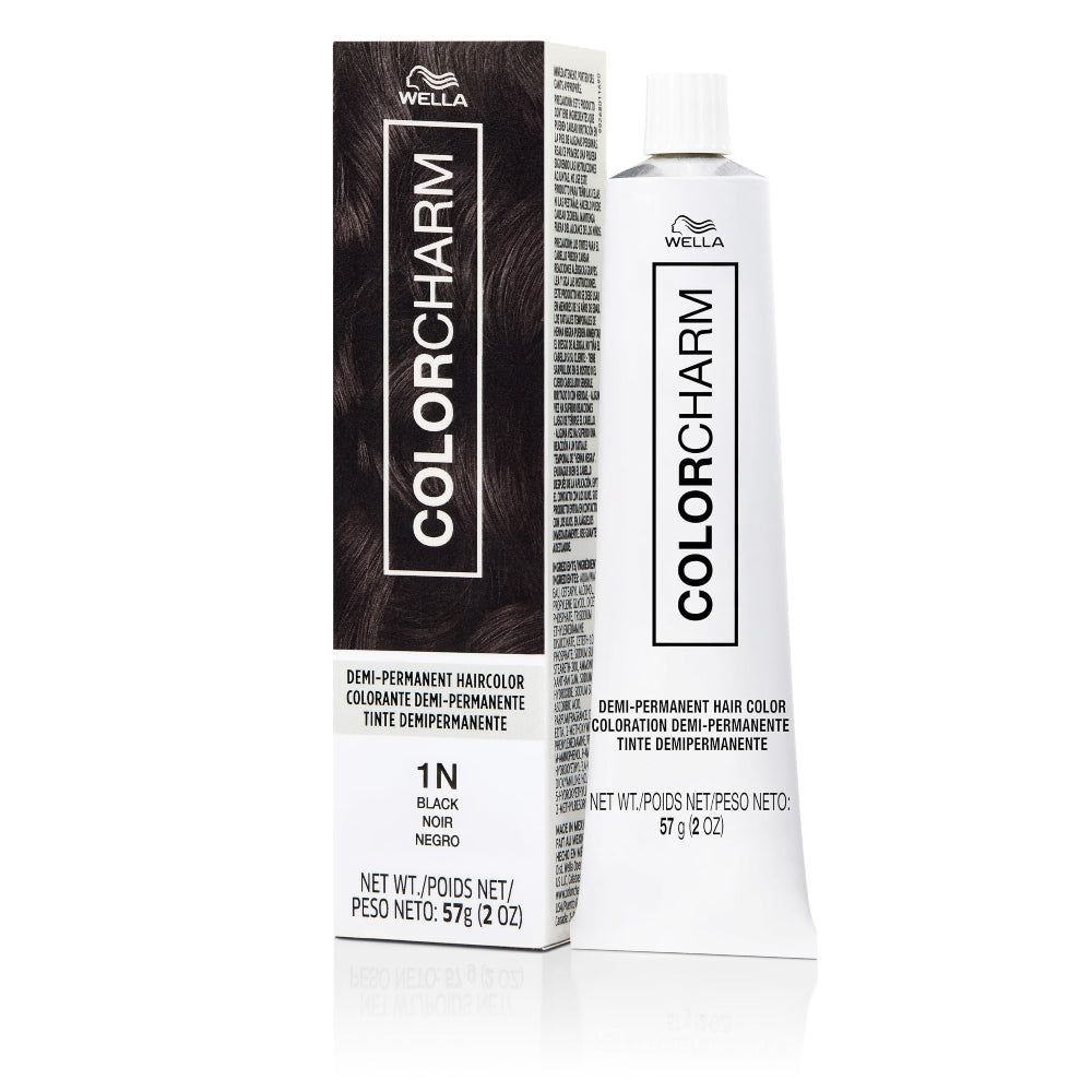 Wella Color Charm Permanent Crème Hair Color - 1N Black