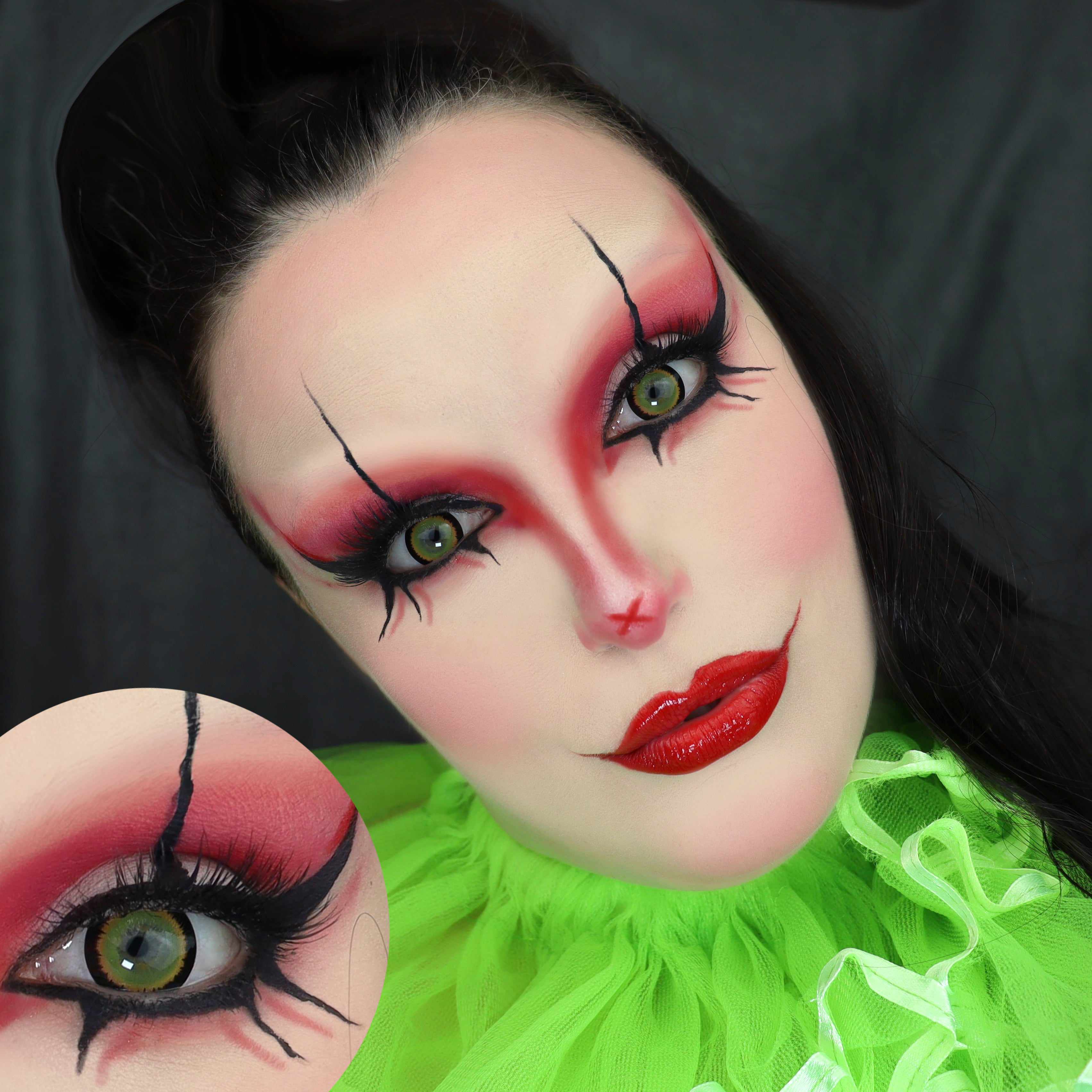 PRIMAL ® Werewolf II - Orange Colored Contact Lenses