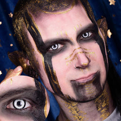 PRIMAL ® Werewolf III - White Colored Contact Lenses