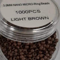 Natural Way 2.5mm Nano Loop & Lock Beads 1000 pcs