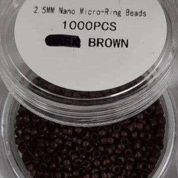 Natural Way 2.5mm Nano Loop & Lock Beads 1000 pcs