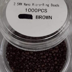 Natural Way 2.5mm Nano Loop & Lock Beads 1000 pcs