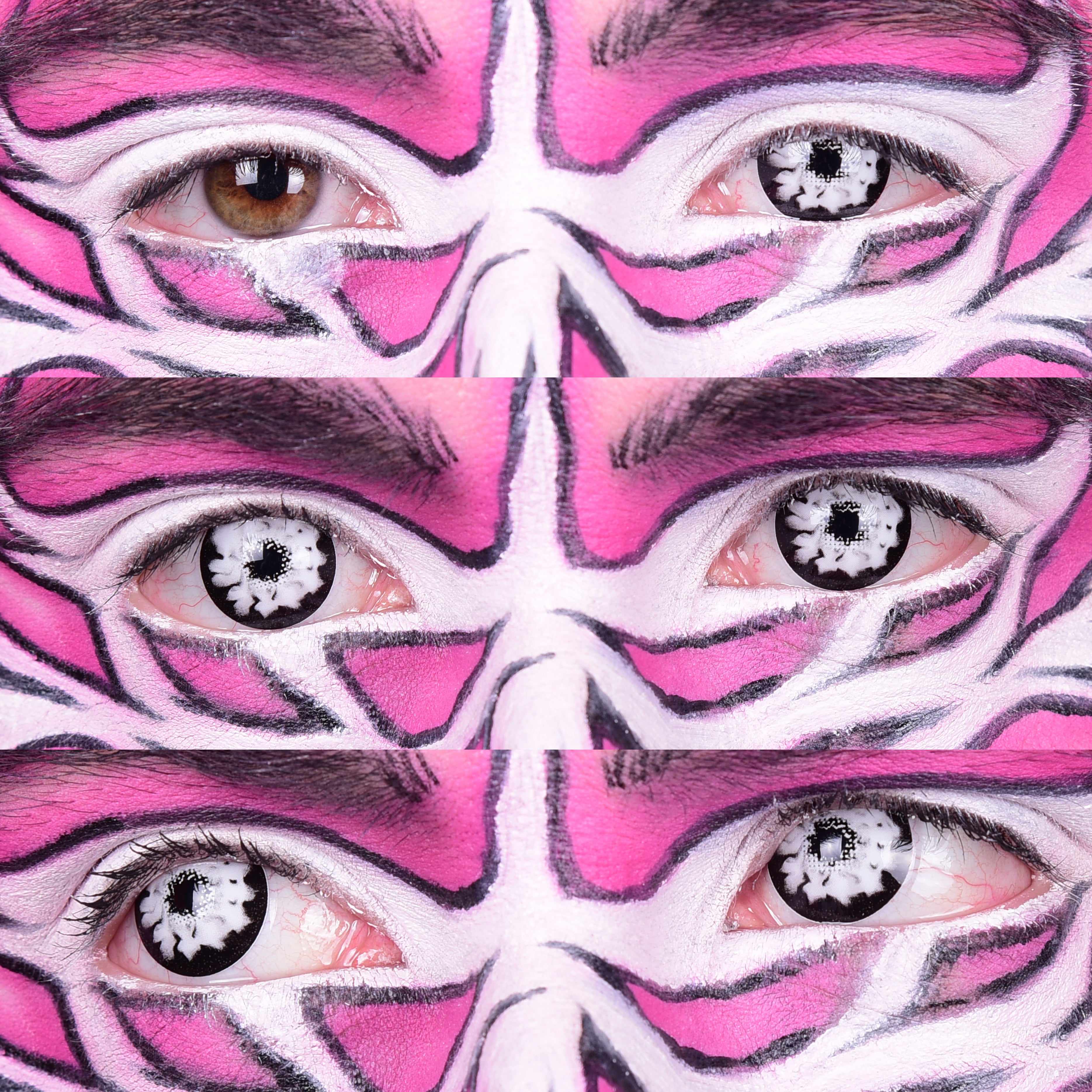 PRIMAL ® White Walker I - Grey Colored Contact Lenses