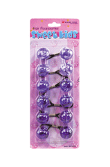 Sweet Kids Hair Baubles - Round #XL15 Crystal Purple Mix