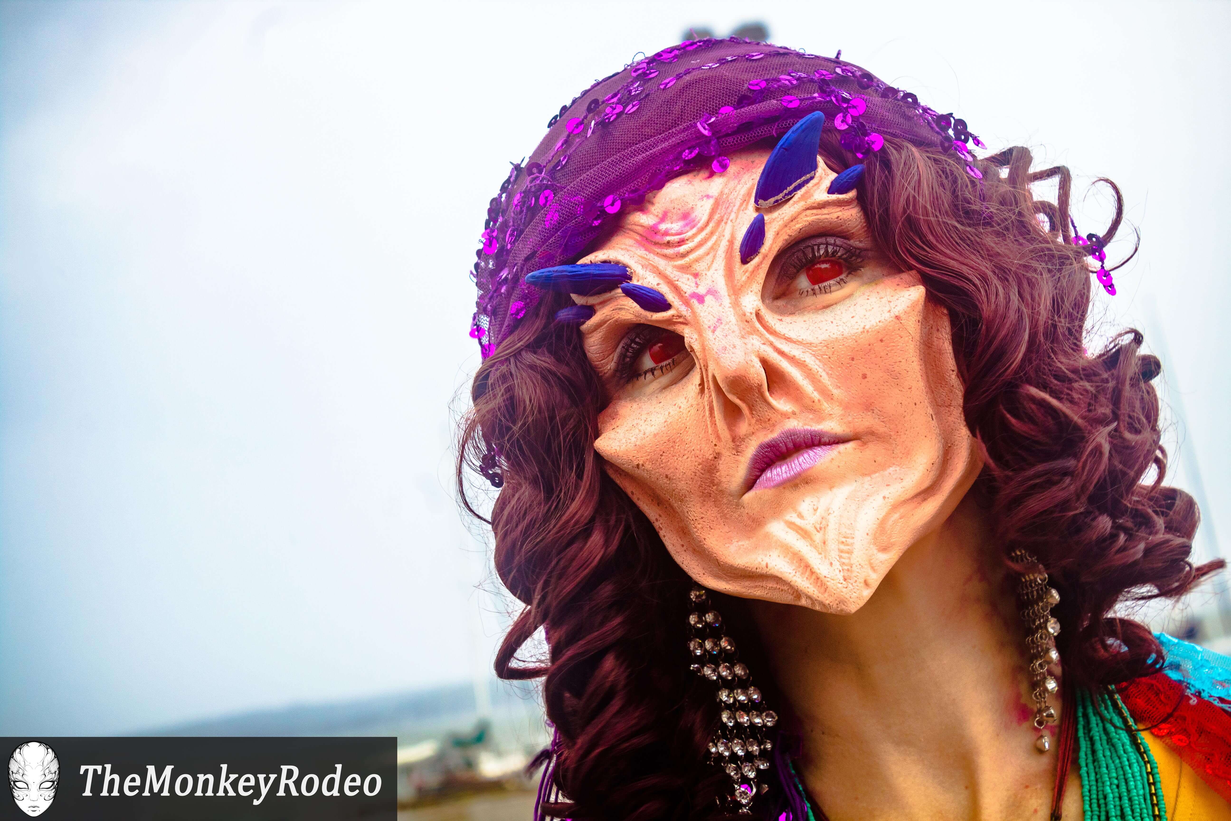 PRIMAL® X-Ray - Red Colored Contact Lenses