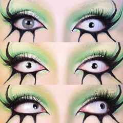 PRIMAL ® Zombie I - White Colored Contact Lenses
