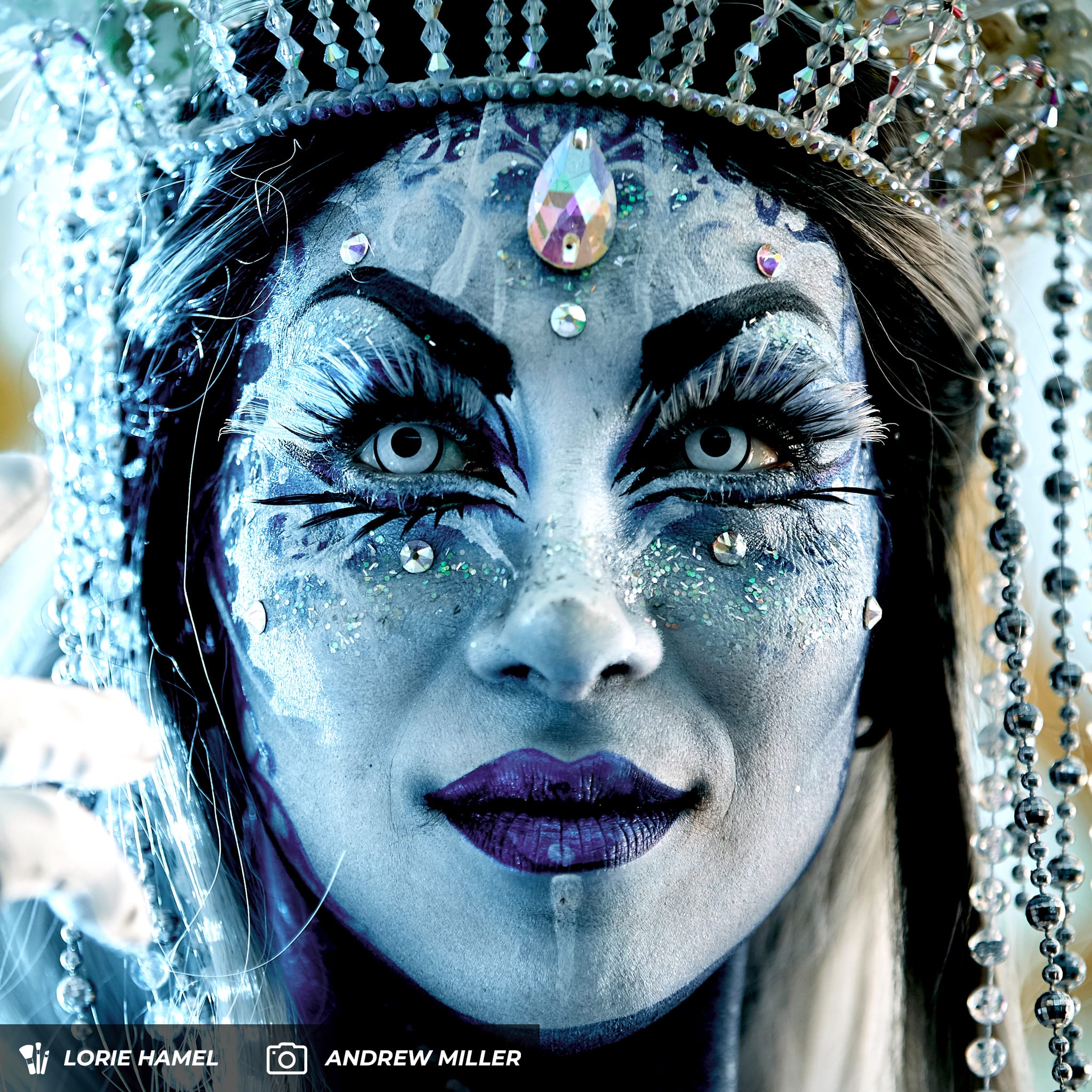 PRIMAL ® Zombie II - White Colored Contact Lenses