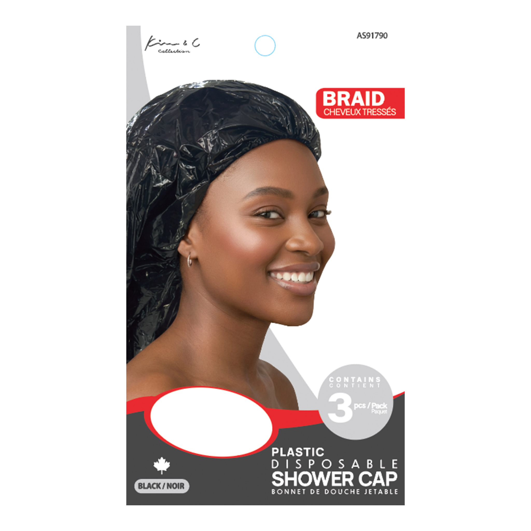 Kim & C Disposable Shower Cap for Braid (3pcs)