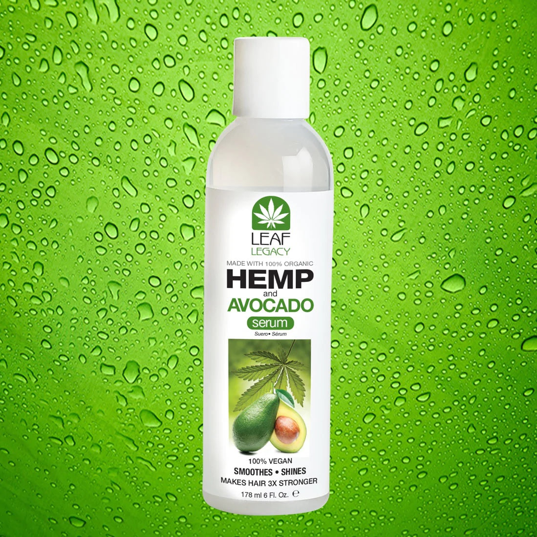 Leaf Legacy - serum with hemp and avocado, 178 ml image 1