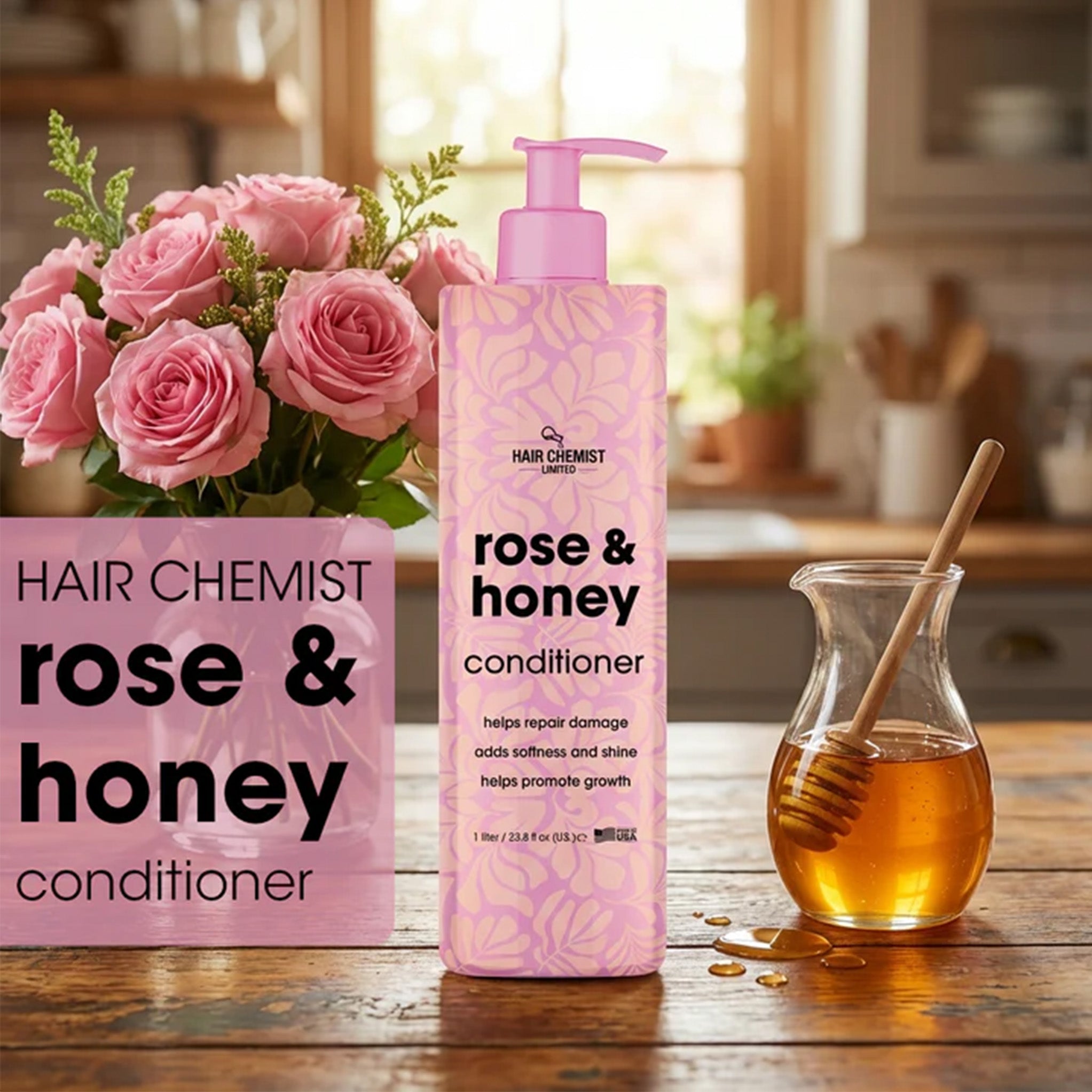 HAIR CHEMIST LIMITED Rose Honey Conditioner (32oz)