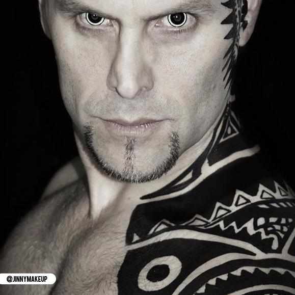 PRIMAL ® ACID II - Green & Black Colored Contact Lenses