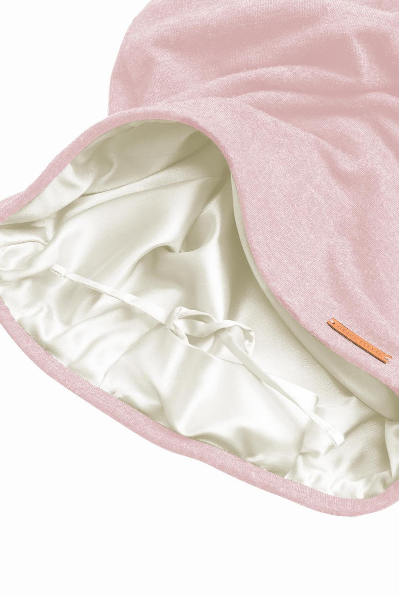 Grace Eleyae Adjustable Slap | Satin-Lined Cap - Pink
