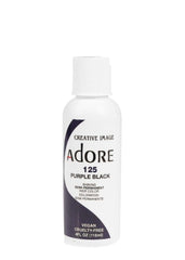Adore Semi-Permanent Hair Color - 125 Purple Black