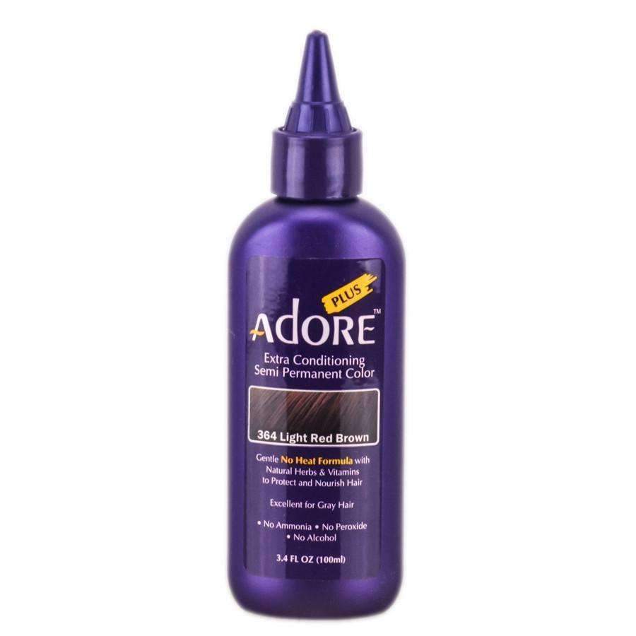 Adore Plus Hair Color For Gray Hair - 364 Light Red Brown