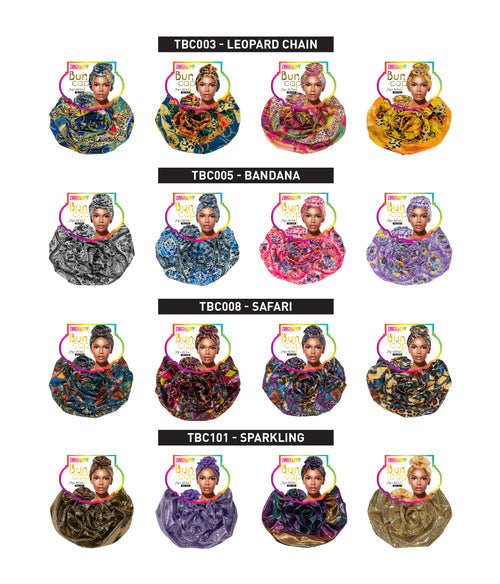 Touch Down Bun Caps - Floral