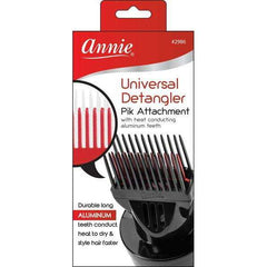 Annie Universal Fit Detangler Hair Dryer Pik Black & Red #2986