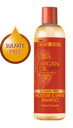 Creme Of Nature Argan Oil Sulfate-Free Moisture & Shine Shampoo 12oz