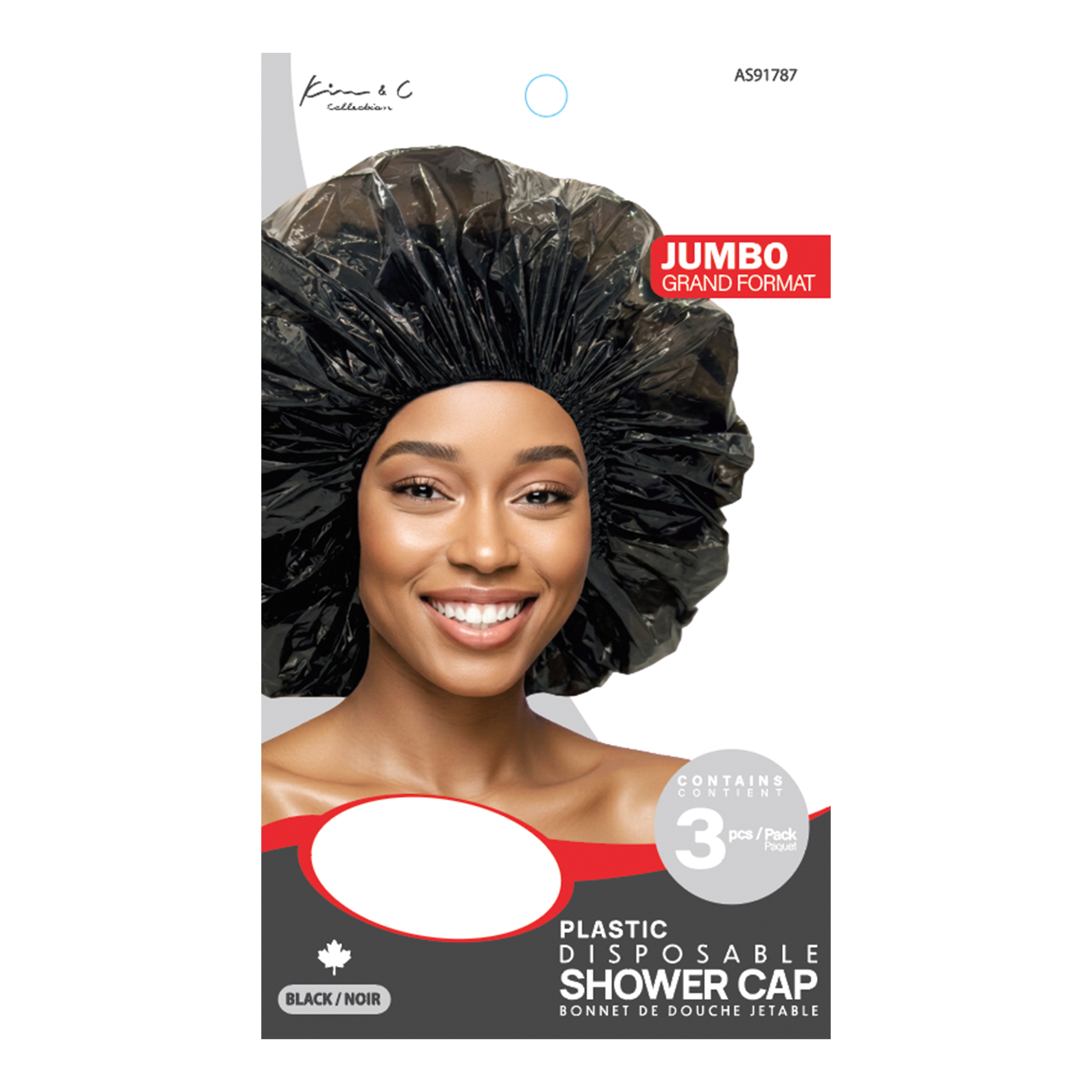 Kim & C Disposable Shower Cap for Braid (3pcs)