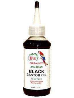 B's Organic Jamaican Real Black Castor Oil Scalp Food