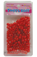 Sweet Kids Hair Beads - Red Crystal Mix #1982