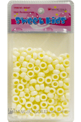 Sweet Kids Hair Beads - Ivory #1975