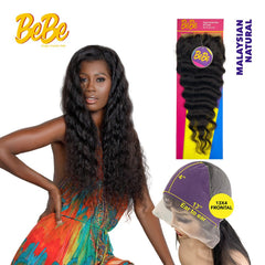 BeBe 100% Virgin Human Hair 13x4 Closure - Malaysian