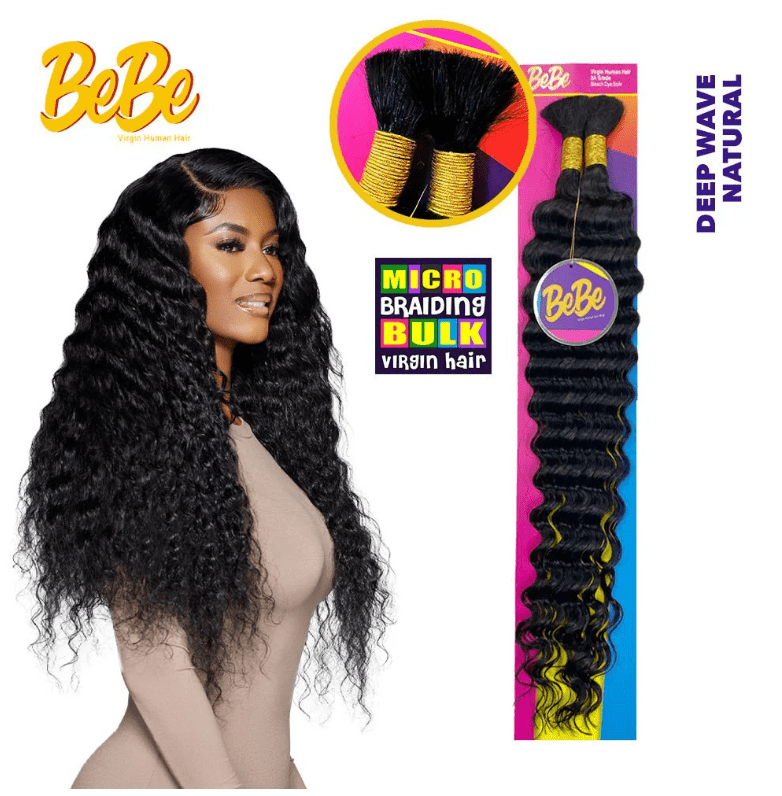 BeBe 100% Virgin Human Hair Multipack – Deep Wave