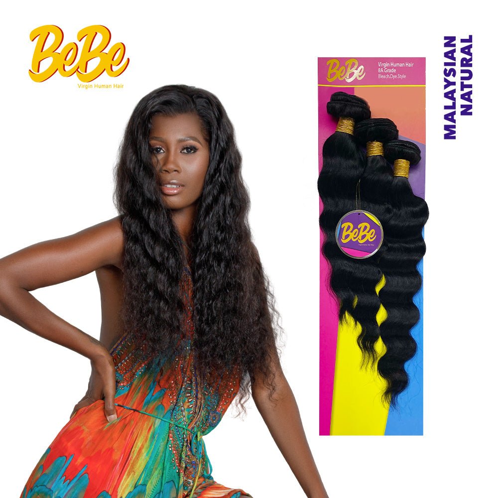 BeBe 100% Virgin Human Hair Multipack - Malaysian Wave