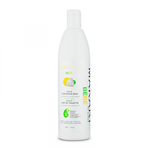 Makari de Suisse MAKARI BÉBÉ® 2-en-1 LAIT de Toilette 500 - Authentic Skincare Treatment