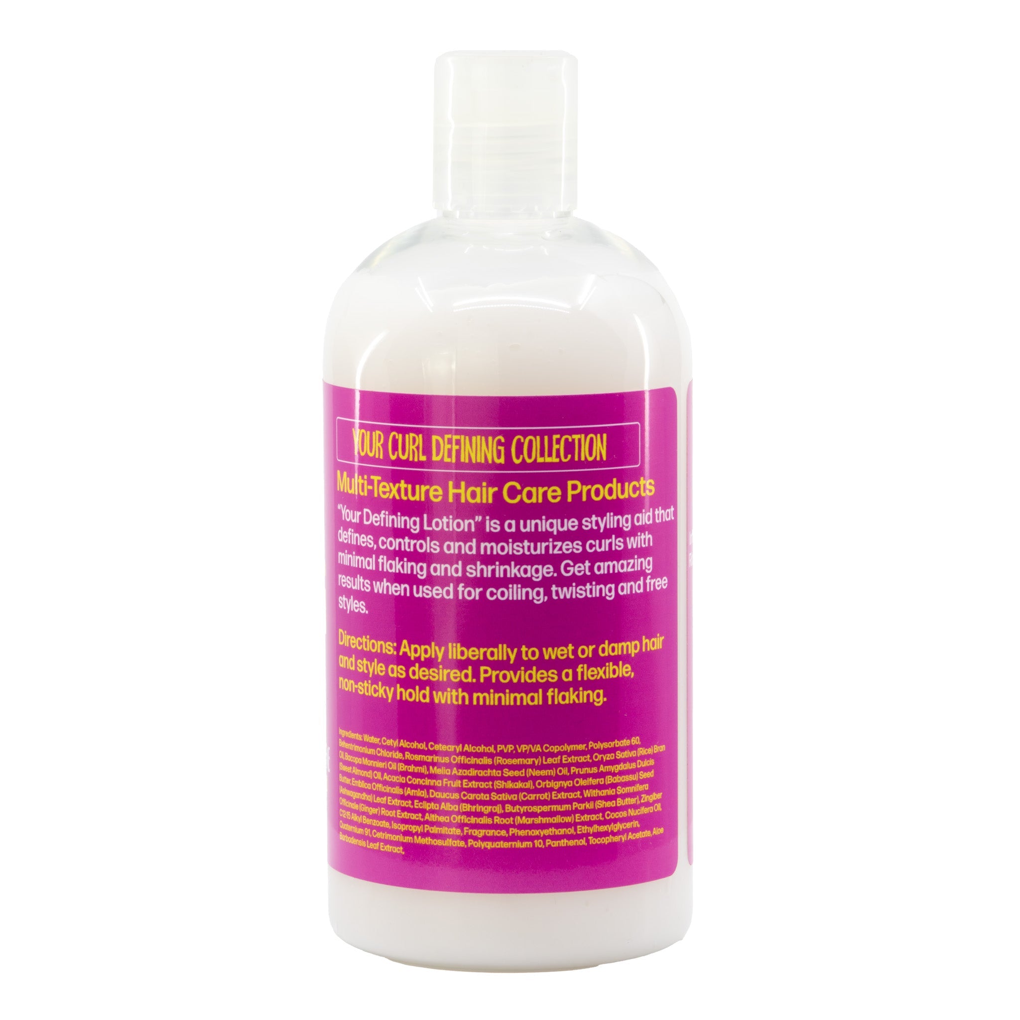 CURLY CHIC Your Defined Lotion Flexible Hold Twisting Curling Creme (12oz)