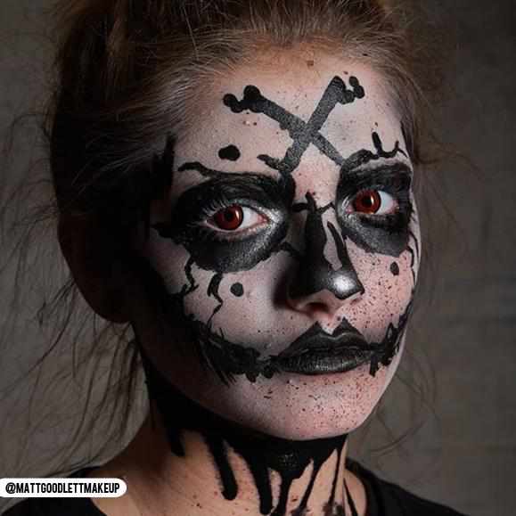 PRIMAL ® Blood Eyes - Red Colored Contact Lenses