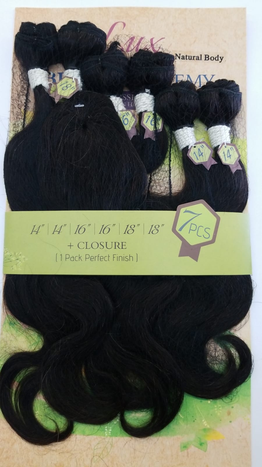 Lux Pro Brazillian Remy Natural Body