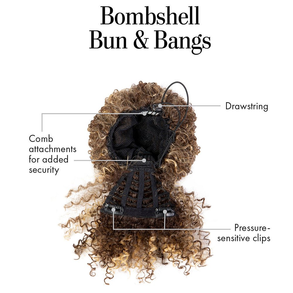 BOMBSHELL BUN &amp; BANGS