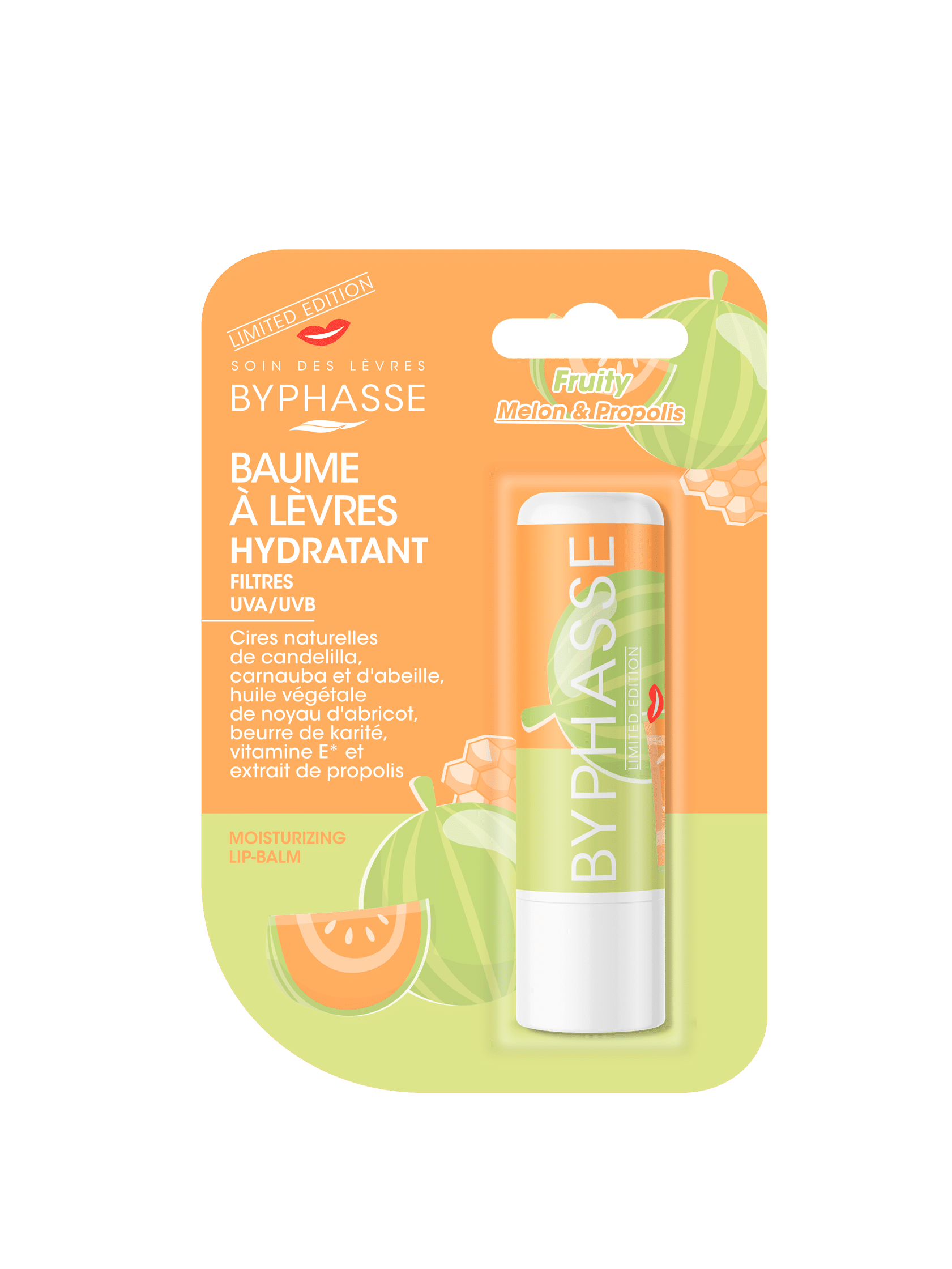 Byphasse BYPHASSE BAUME LÈVRES HYDRATANT - Authentic Skincare Treatment