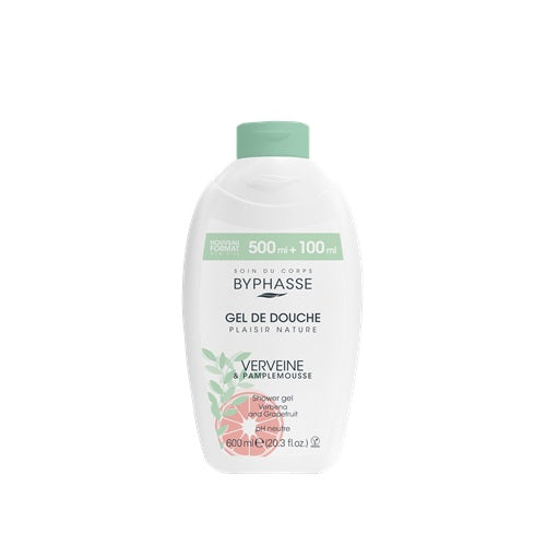 Byphasse BYPHASSE GEL DE DOUCHE PLAISIR NATURE VERVEINE & PAMPLEMOUSSE - Authentic Skincare Treatment