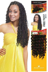 Magic Gold Free Twist Braid 18"